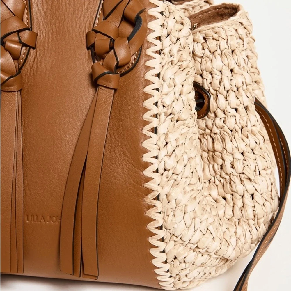 ULLA JOHNSON Rafia Handbag - Picture 4 of 12